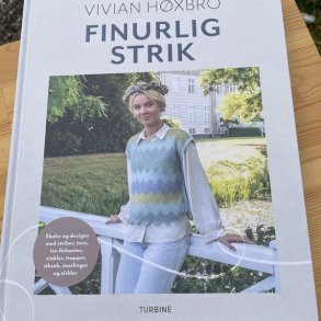 billede strikkebog Finurlig strik
