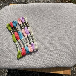 billede Floba broderistof