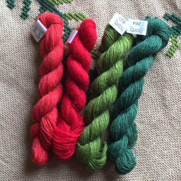 Flora spin - broderigarn