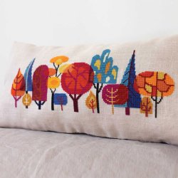 Forest -  broderimønster Satsuma street