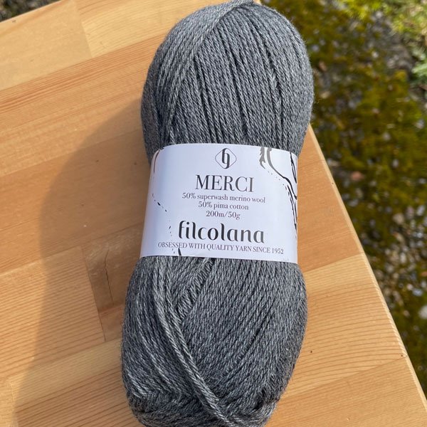 Merci - garn 50 % uld 50 % bomuld