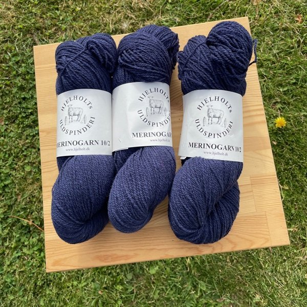 Merino 10/2 garn fra Hjelholt