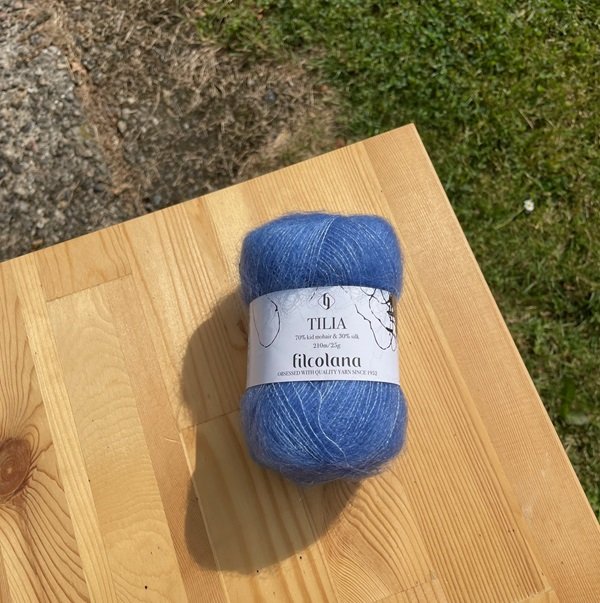 Tilia - silke- og mohairgarn 