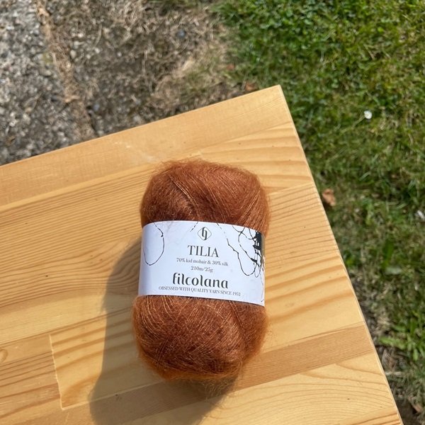 Tilia - silke- og mohairgarn 