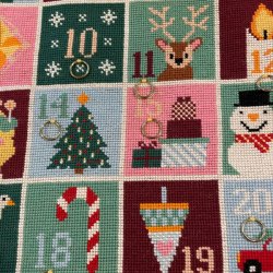 billede udsnit julekalender Glade jul dejlige jul