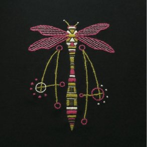 Guldsmedens drm - frit broderi