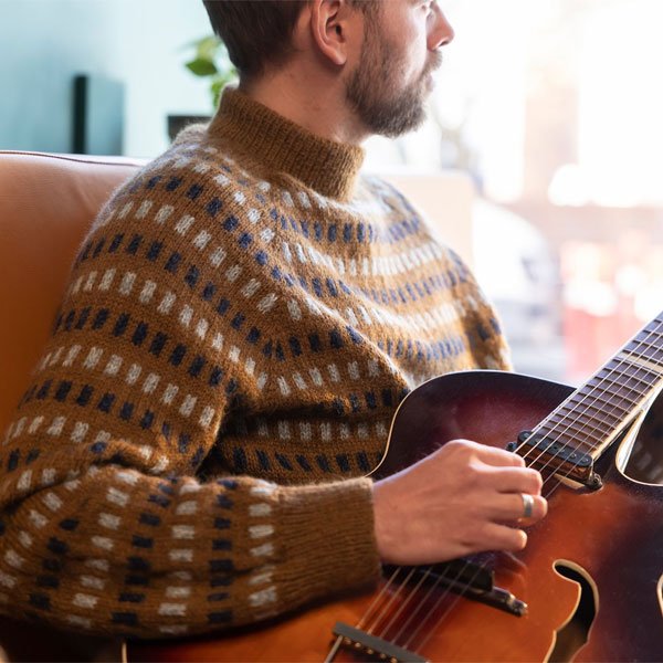 Jan - strik en herresweater