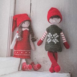 Hklet klassisk julepynt