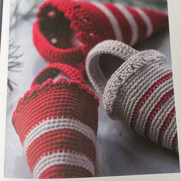 Hklet klassisk julepynt