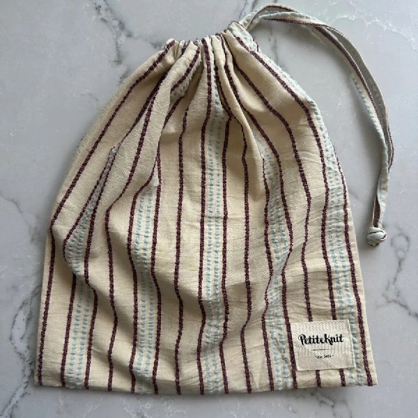 String bag - lille taske/pose fra PetiteKnit