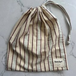 String bag - lille taske/pose fra PetiteKnit