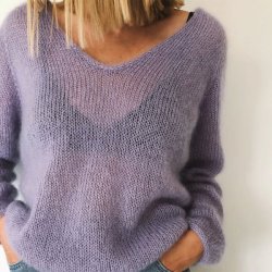 Kumulus bluse - strik i Tilia