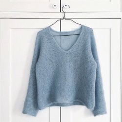 Kumulus bluse - strik i Tilia