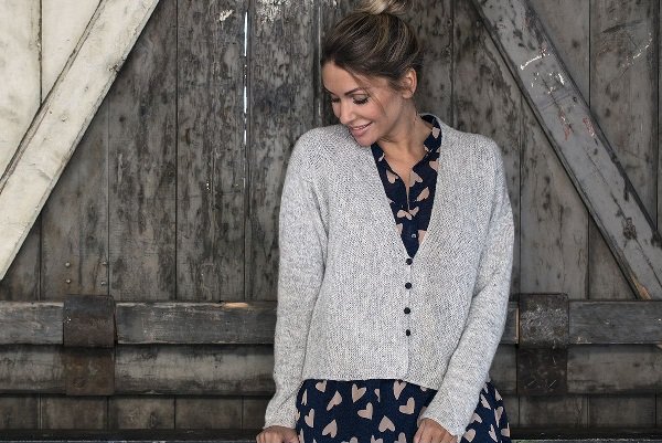 Lyon - cardigan Saga garn