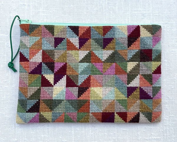 Norma - clutch med broderi