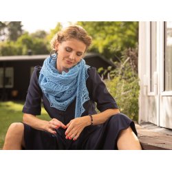 Ocean Swell - strik et smukt sjal