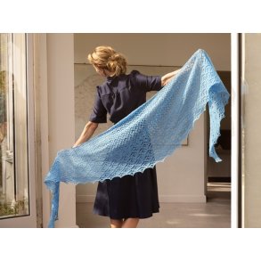 Ocean Swell - strik et smukt sjal