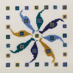 rets Korssting  2024 - broderikalender fra HF