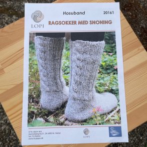 Ragsokker med snoning - opskrift