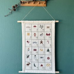 Peters jul - julekalender med broderi