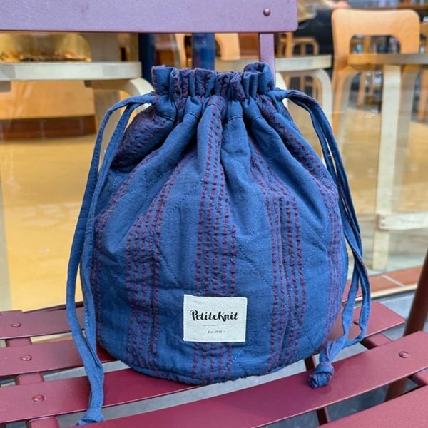 Projekttaske, night shadow fra PetiteKnit 