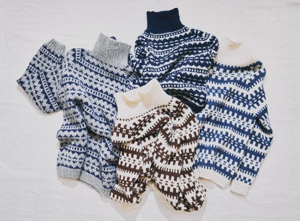 Retrosweater 03 - strik i Hyrdegarn