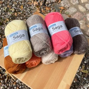 Saga - 100 % uldgarn