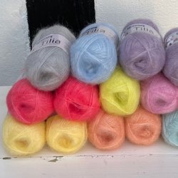 billede Tilia silke og mohairgarn