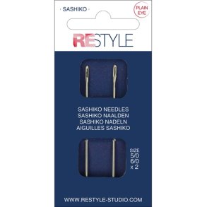 Brev med 2 n�le til Sashiko broderi