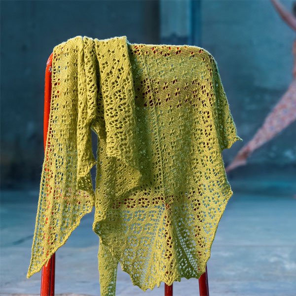 Spire - strik et smukt sjal