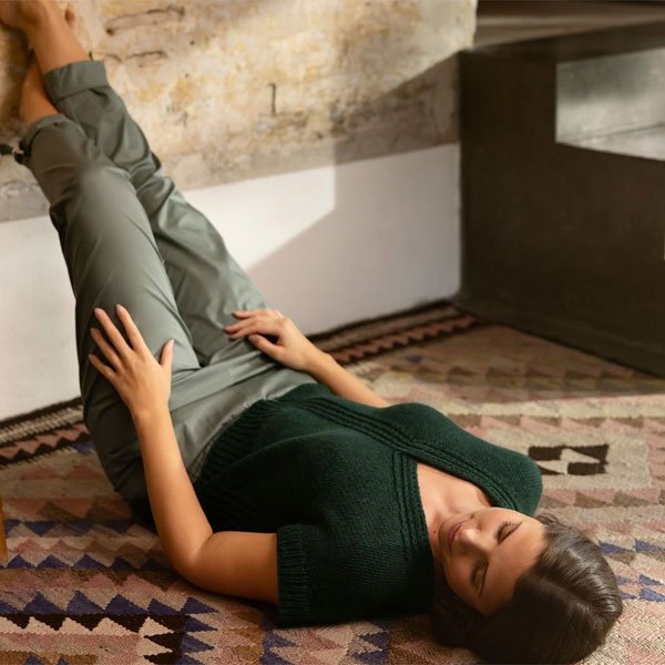 Split -strik en flot slipover