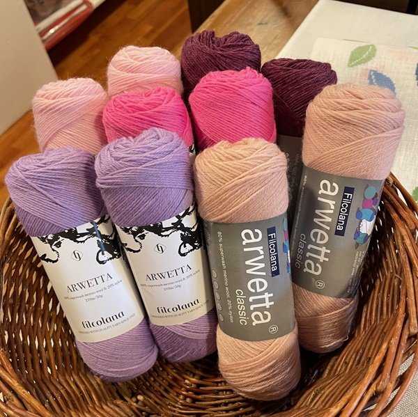 Go pink - tilbud p Arwetta strmpegarn