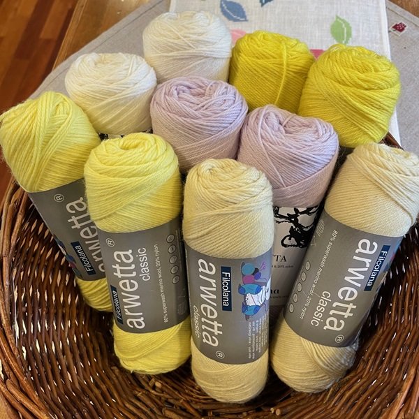 Go bright - Arwetta garnpakke