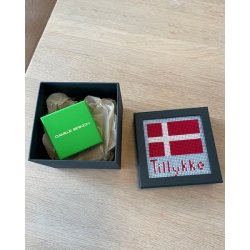 Tillykke - �ske med stramajbroderi