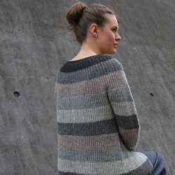 Todbjerg - cardigan i rib