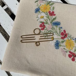 Trdbeslag  - ophng til broderi