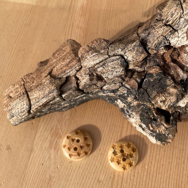 Trknap - hjerter og stjerner