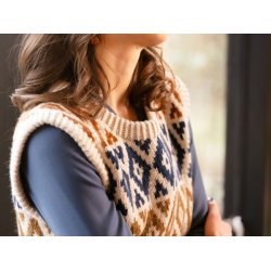 Trollabackarna - vest i Peruvian garn