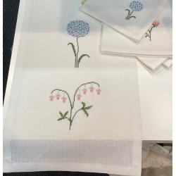 Spring time - lber med broderi