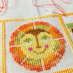 Verano - broderimnster fra Satsuma