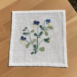 Vilde Blomster 1 - broderihfte