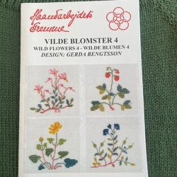 Vilde blomster 4 - broderihfte