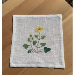 Vilde blomster 4 - broderihfte