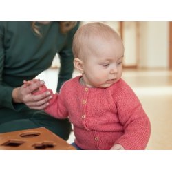 Strikkekit til babycardigan