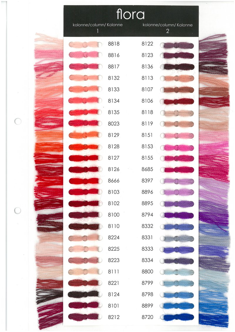 Flora Wool broderigarn