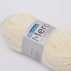 Merci - garn 50 % uld 50 % bomuld