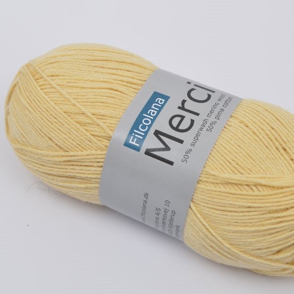 Merci - garn 50 % uld 50 % bomuld