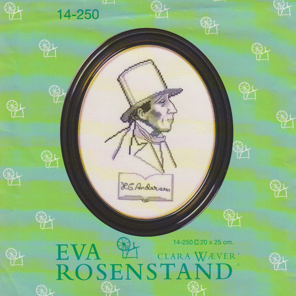 H. C. Andersen - ophng med broderi