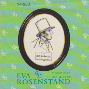 H. C. Andersen - ophng med broderi