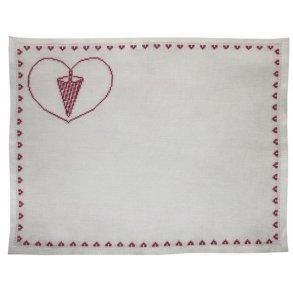 Krmmerhus - dkkeserviet med julebroderi